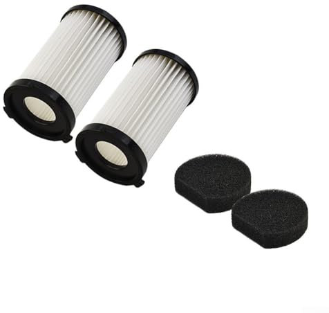 ZMdooreasy 2 piezas de repuesto para filtros de aspiradora Cecotec Thunderbrush 520 D600 D601 V600