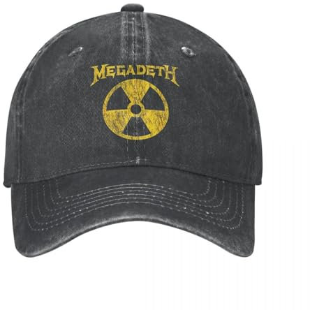 Retro Nuclear Metal Rock Band Baseballkappe Unisex Distressed Baumwolle Snapback Cap Megadeths Outdoor Workouts Caps Hut