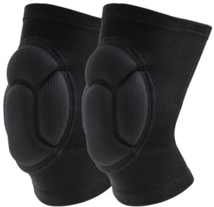 XFSRG Rodilleras Deportivas con Esponja Resistente a los Golpes Rodillera Transpirables y Cómodas para Ciclismo Voleibol Patinaje Sobre Ruedas Danza