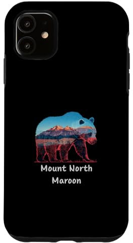 Hiking Camping Mount North Maroon National Park Case for iPhone 11