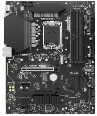 pc motherboard Fit For MSI Z790-S01 Motherboard LGA1700 Supports I9-14900K I7-13700K I5-12400F CPU DDR5 7000MHz HDMI M.2 LGA1700 ATX Mainboard