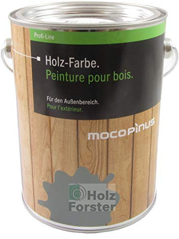 Mocopinus Lignucolor Holzfarbe F-0018 Gletscherblau, 2,50 Liter