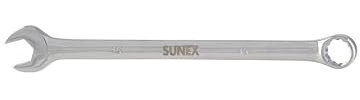 Sunex 991715MA 15mm Full Polish V-Groove Combination Wrench CRV