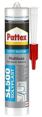 Pattex Silikon SL500 Transparente 300 ml