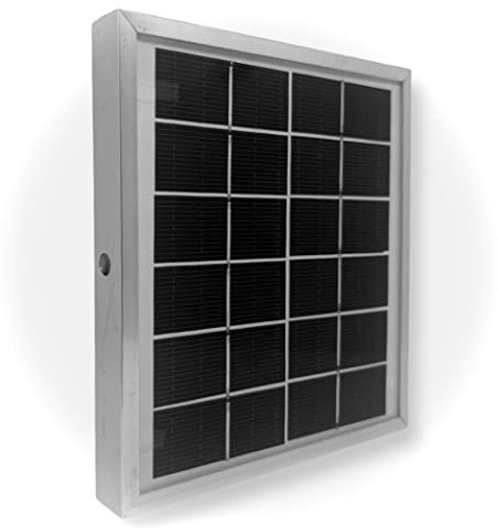 Villageboom Panel solar de 2 W, 6 V, módulo solar con paneles solares policristalinas y marco de aluminio.