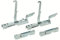 Kit de 2 bisagras para puerta de horno original Smeg Whestinghouse 691330361