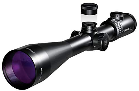 DDoptics Zielfernrohr N-FX V6 2,5-15x50 New Leuchtabsehen 4 (MRAD) Lichttransmission bis max. 94,7%