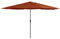 vidaXL Sonnenschirm mit Metall-Mast Kurbelmechanismus Gartenschirm Marktschirm Strandschirm Balkonschirm Ampelschirm Schirm 400cm Terrakotta-Rot