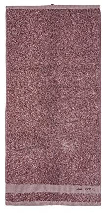 Marc O' Polo Duschtuch Timeless Tone Stripe Farbe Aubergine/Lavender Mist Größe 70x140 Baumwolle Frottier (550 gr/m²)