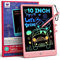 ORSEN Tablette D'écriture LCD 10 Pouces, Ardoise Magique Effaçable pour Enfants, Tableau Créatif et Jouet Éducatif, Idée Cadeau d'Anniversaire pour Garçons et Filles de 3 4 5 6 7 8 Ans (Rose)
