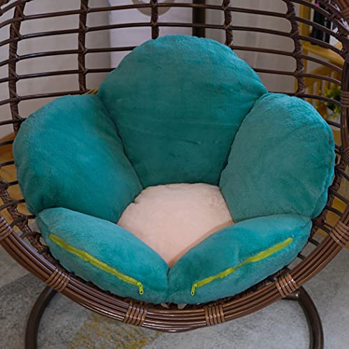 Sonnenblumen Kissen Für Hängesessel, Bequeme Weiche Abnehmbare Waschbare Faule Zurück Kissen Tatami Bodenkissen Für Terrasse Garten Balkon,Grün,95 * 100cm