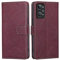 RankOne Funda Compatible con Realme GT2 / GT Neo2 / GT Neo 3T (6.62 Inches), Funda de Piel Tipo Folio Flip Protectora con Ranura para Tarjeta Carcasa - Rojo