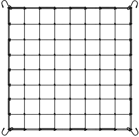 BSTPCOO Spaliernetz, 1.5x1.5 m für Gewächshauszelt, strapazierfähiges, Flexible Rankgitter-Netzstütze für Hydrokultur, Gartenkletterpflanzen