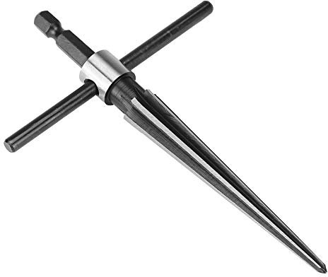 Alesatore Conico, Frese Coniche con Impugnatura a Forma di T Alesatore Manuale per Trapano Conico Alesatore Conico Foro Perno Ponte in Acciaio Al Carbonio, per Diametro 3-13 Mm