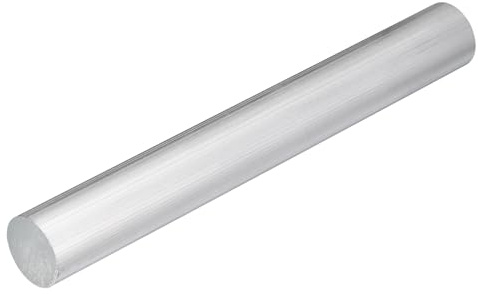 QUARKZMAN Aluminium-Rundstange, 1 1/2 Zoll Durchmesser, 13 Zoll Länge
