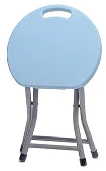 Klapphocker, Faltbarer Campinghocker for Erwachsene, Tragbarer Klapphocker Aus Kunststoff, Zusammenklappbarer Runder Hocker mit Griff Zum Angeln, Wandern, Gartenarbeit, Grillen ( Color : G , Size : Sm