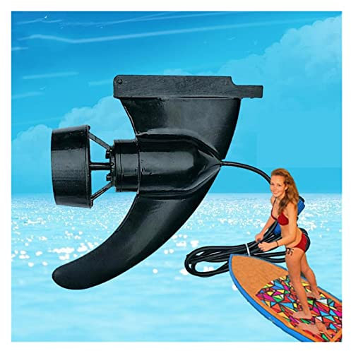 NOALED Jet-betriebenes Surfbrett-Kit, Motorflossen, angetriebene elektrische Surfflosse für SUP, Surfbrett, Surffolie, Batterie + Motor, Surfflosse, 36 V, 200 W, für Surfbrett-Modifikation