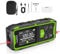 Huepar Misuratore laser 396FT Misuratore di distanza laser digitale con 2 livelli di bolla, LCD retroilluminato, misura distanza, area e volume e modalità pitagorica SW-210RT