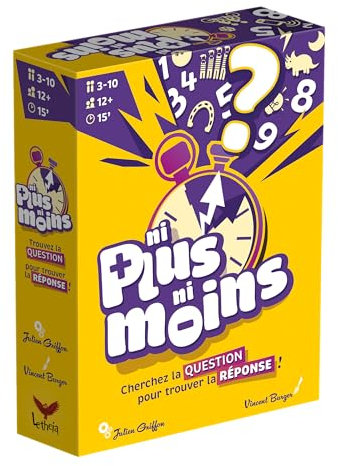 Jeu d'ambiance Letheia Ni Plus Ni Moins