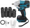 Yardenfun 1ensemble Clé à Électrique Sans Fil Rechargeable Wrench Compatible Avec Batteries Et Outils Électriques Pour Aviation Construction Et Automobile