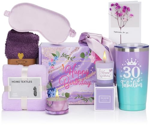 drado personalisierte 30. Geschenke für Frauen, Wellness Geschenk-Set für Freundin, Schwester, Mama, 30th Frauen Geburtstagsgeschenk