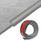 Selbstklebende Randleiste für Teppiche, 3m PVC Übergangsleiste Boden, Übergangsleiste von Teppich zu Holzboden, Übergangsprofil Selbstklebend für Fußmatte, Teppich