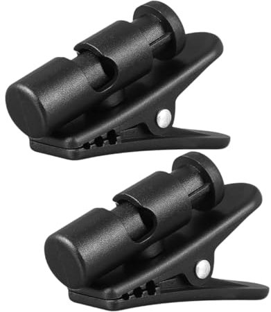 Yardwe 2pcs Headphone Cord Clip Rotating Wire Organizer for Earphone Headset Small Cord Keeper Clips Fixed Wire Holder for Daily Use