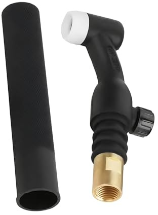 Flexible TIG Torch Head,Adjustable Power Tool Attachment,TIG Welder Torch Head - For Metalworking, Automotive Repair, Construction