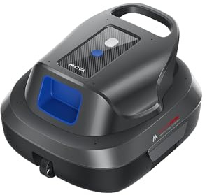 Mova Diver R10, Leichter Kabelloser Poolreiniger, 5.700 l/h Saugleistung, 120 Minuten Laufzeit, Einfachstart & Automatisches Parken, Ideal für Oberirdische Pools mit Einer Fläche von 80 m²