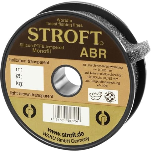 WAKU Schnur STROFT ABR Monofile 100m 0,200mm-4,20kg