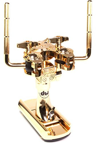 DW DWCP9900BDGD Bass Drum Double Tom Mount Gold