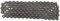 Izumi Track/Fixed Black Standard Schiene/Festkette, 1/8 x 1/2 (116 Glieder), Schwarz, Einheitsgröße