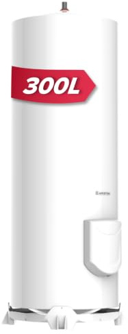 Ariston INITIO 300 L - Chauffe-eau Électrique au Sol 300L - Ø570mm - Résistance Blindée - Stable - NF Performance 2 étoiles - Conçu pour être installé en France