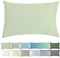 P'tit Basile - Kissenbezug 40x60 cm - Mandelgrün - Baby Kopfkissenbezüge 100% Bio-Baumwolle ohne schädliche Substanz - 57 Fäden/cm² Für Kinder Bett 60x120 70x140 cm Wiege