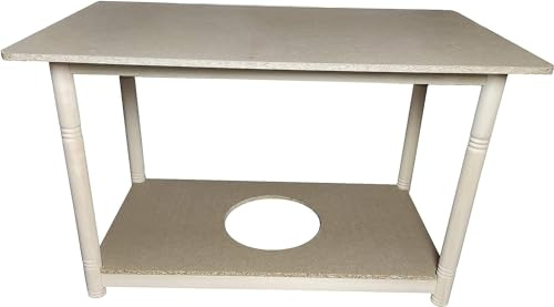 Sillas y Mesas Peña Mesa Camilla Desmontable Rectangular 110x65cm (74cm Altura)