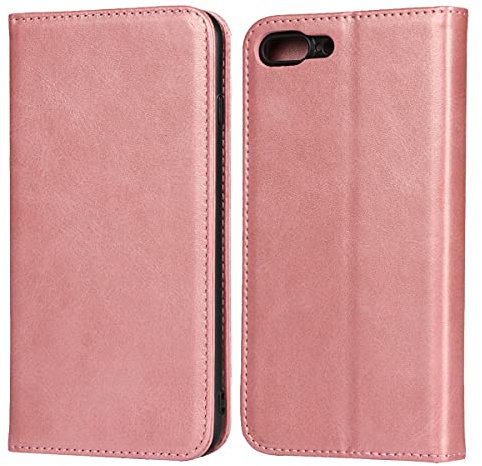 Copmob Cover iPhone 7/8/SE 2020/SE 2022,Flip Portafoglio Custodia in Pelle,[4 Slot][Supporto Stand][Chiusura Magnetica],Caso Cover Libro Custodia Cover per iPhone 7/8/SE2/SE3 - Oro Rosa