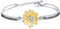 „You Are My Sunshine“ Zirkon Armband Sonnenschein Armband Freundin Geschenk Verlobte Mutter Tochter Sonnenschein Schmuck, L,