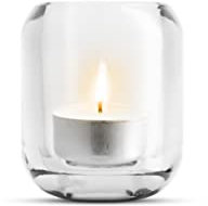 EVA SOLO | Acorn Glaskerzenhalter Clear |Dekorativer Teelichthalter aus farbigem Glas | Clear