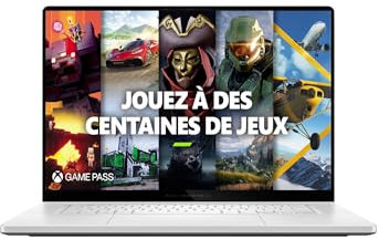 Asus ROG Zephyrus G16-GU605MV-Q28W 16 2.5K OLED 240Hz PC Portable (Intel Ultra 7 Processor 4.8 GHz 16 Go RAM LPDDR5X 1 To SSD PCIe 4.0 NVMe NVIDIA RTX 4060 TGP 100W, Windows 11 Home) – Clavier AZERTY