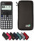 Casio fx-810DE CW ClassWiz inkl. WYNGS Schutztasche Schwarz - Wissenschaftlicher Taschenrechner - Basic Set