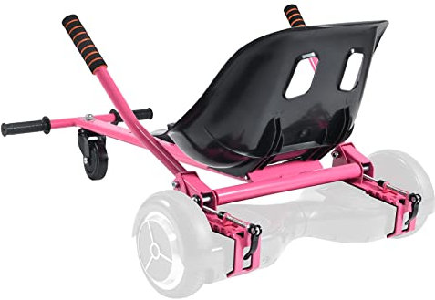 Hoverboard-Sitzbefestigungsgurte nicht erforderlich, 66-87,6 cm verstellbare Länge, Hoverboard, Go-Kart-Zubehör, 120 kg Kapazität, größerer und stabilerer Sitz, Go Cart passend für 16,5 cm, 21,6 cm,