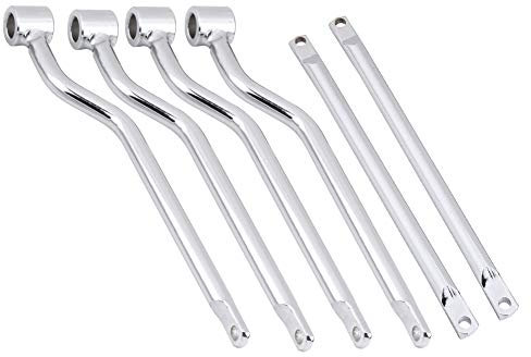 Motorrad-Satteltaschen-Stützstangen-Halterungssatz für Silver