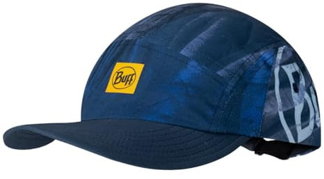 Buff Unisex 5 Panel Go Cap, Blau, S/M