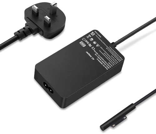 65W Surface Pro Charger,Microsoft Surface Laptop Compatible with Surface Pro 10 9 8 X 7 6 5 4 3,Surface Laptop 6 5 4 3 2 1,Surface Book, Surface Go 3 2 1