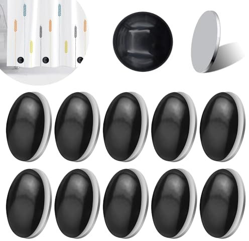 Suitedget 10 Stück Gardinenbeschwerer Vorhang Gewichte Duschvorhang Beschwerer Tischdeckenbeschwerer Tischdecken Gewicht Verhindern DASS Vorhänge im Wind Flattern für Vorhang Outdoor Tischdecken