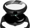 Misxi 2-Stück Harte PC Hülle mit Displayschutz Kompatibel mit Google Pixel Watch 2 (2023) / Pixel Watch 41mm, Hochempfindliche Leichte Anti-Fall Schutzhülle für Pixel Watch, Schwarz