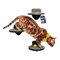 RshPets® Kletterwand Katzen - Set von 3 Katzentreppen - Katzenleiter - Katzen Wandelemente - Runde Stufen für Katze - Durchmesser 20 cm (Dunkle Farbe)