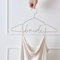 Ginger Ray Gold Metal 'Bride' Clothes Hanger for Wedding Dress 44.5cm