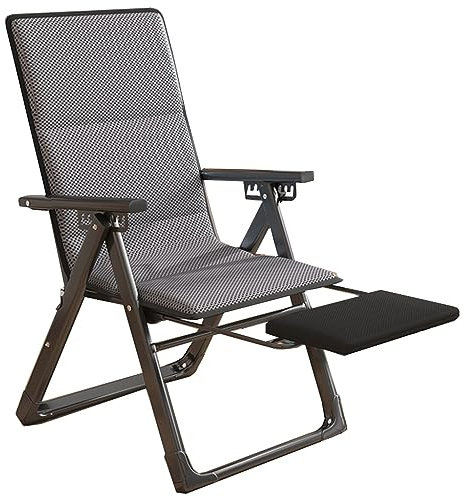 Chaises Zero Gravity d'intérieur, Chaise de Plage avec Repose-Pieds, Chaise Longue inclinable Pliante, chaises Longues Portables pour Pique-Nique, Camping, Cour, Porche, Plage, Sports (coule