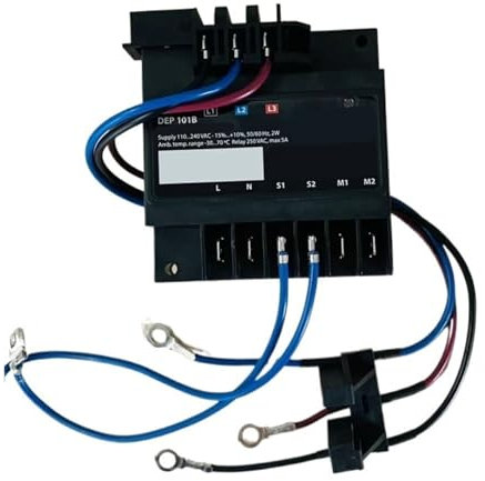 DEP101B Compressor Internal Protection Module, Phase Sequence Protection, Motor Protector, AC 50/60HZ 110-240V